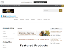 Tablet Screenshot of palmyraheritagegallery.com